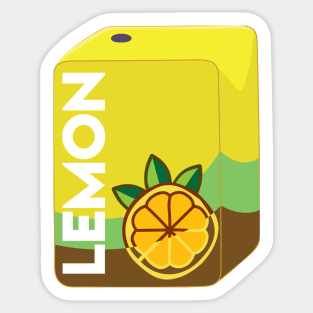 Vitasoy Lemon Tea Sticker